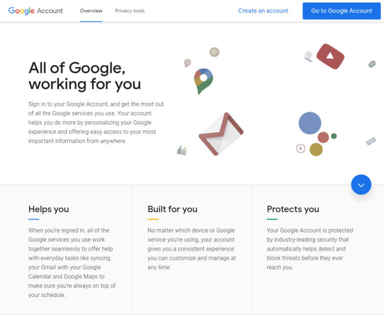 How to create a Google account: Web Version